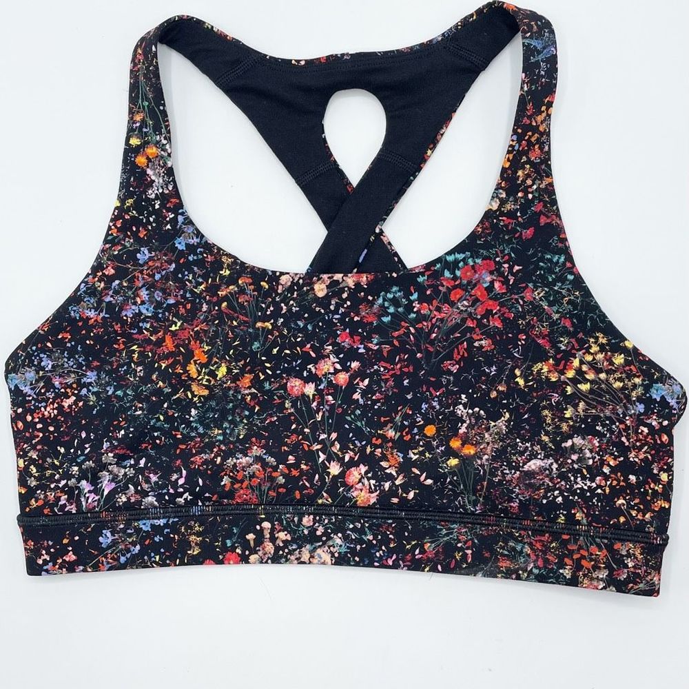 Lululemon Time to Sweat bra - flowerescent multi